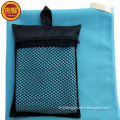 Newest design top quality microfiber suede sport towel with pouch bag